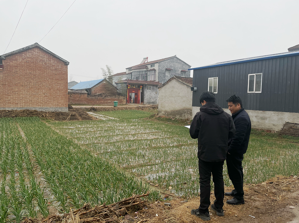河南省国土空间调查规划院开展增减挂钩拆旧区实地核查